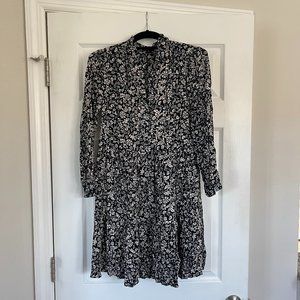 J. Crew Women's Floral Swing Dress Size Small